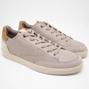 ECCO Womens SIZE 39 STREET LITE Retro Leather Sneakers Grey Rose/Limestone Shoes